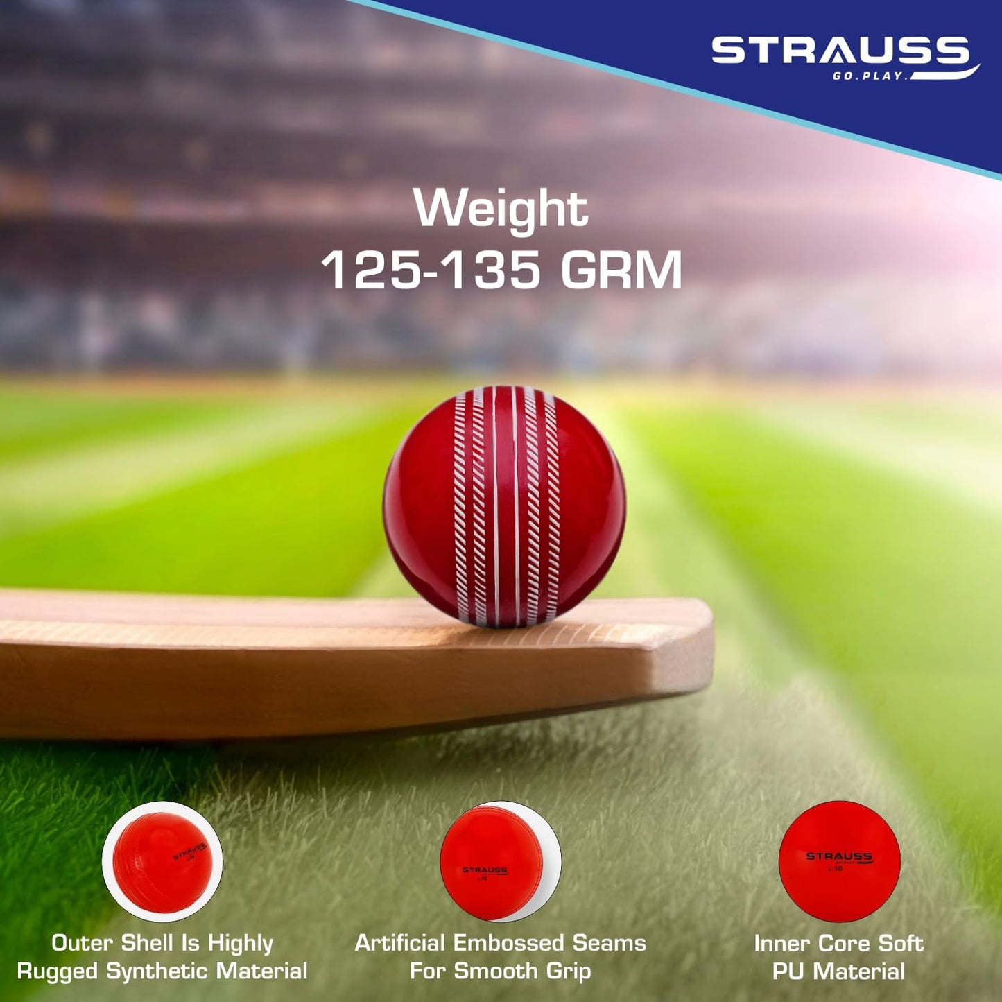 Strauss I-20 cricket ball - Club matches