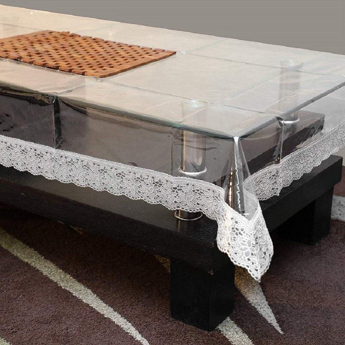 Kuber Industries PVC Table Cover - BBQ Event Use