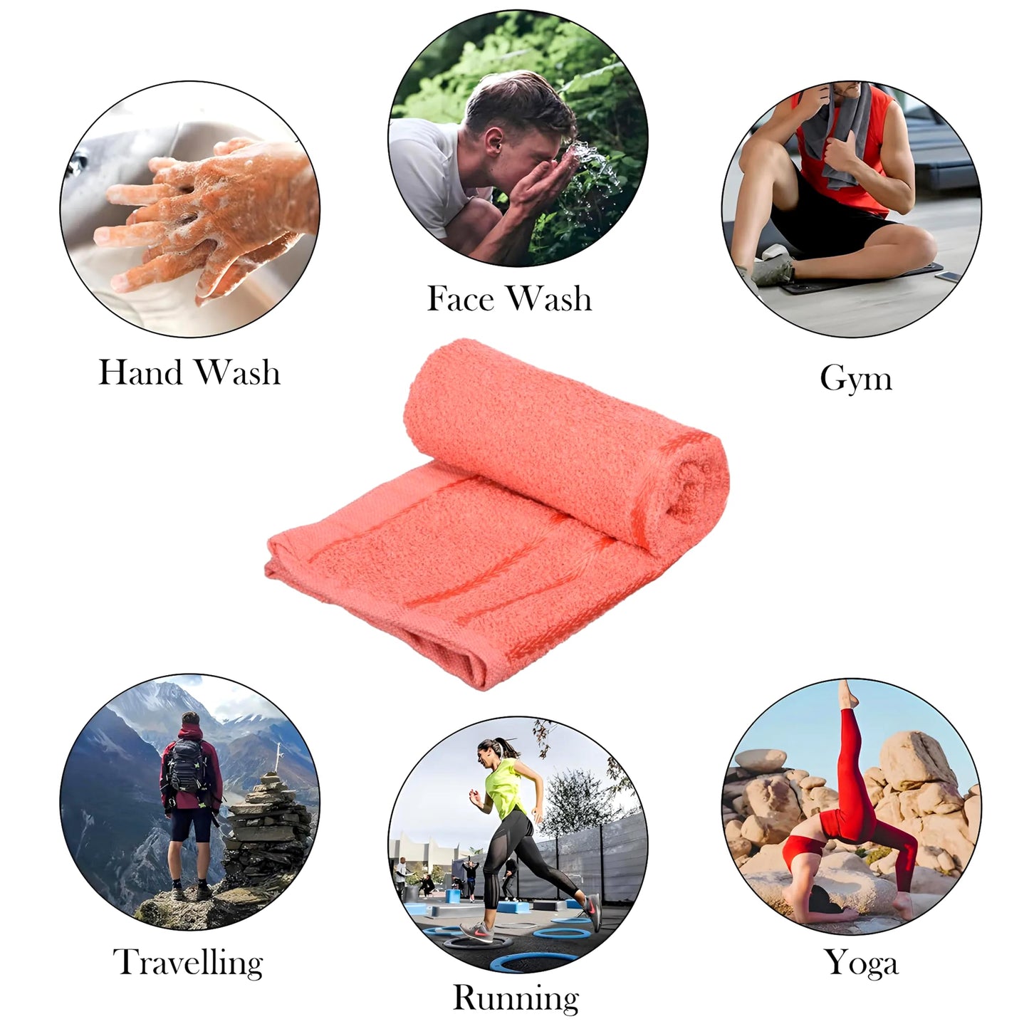 Kuber Industries face towel - Daily skincare routine