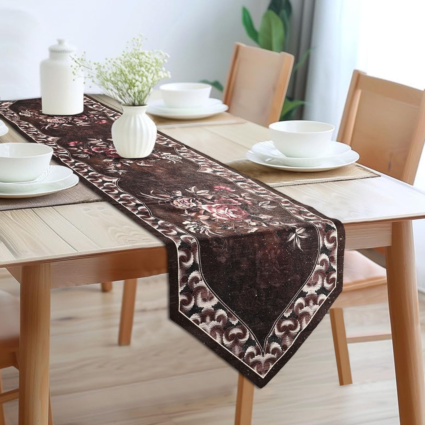 Kuber Industries easy maintenance table runner - home decor