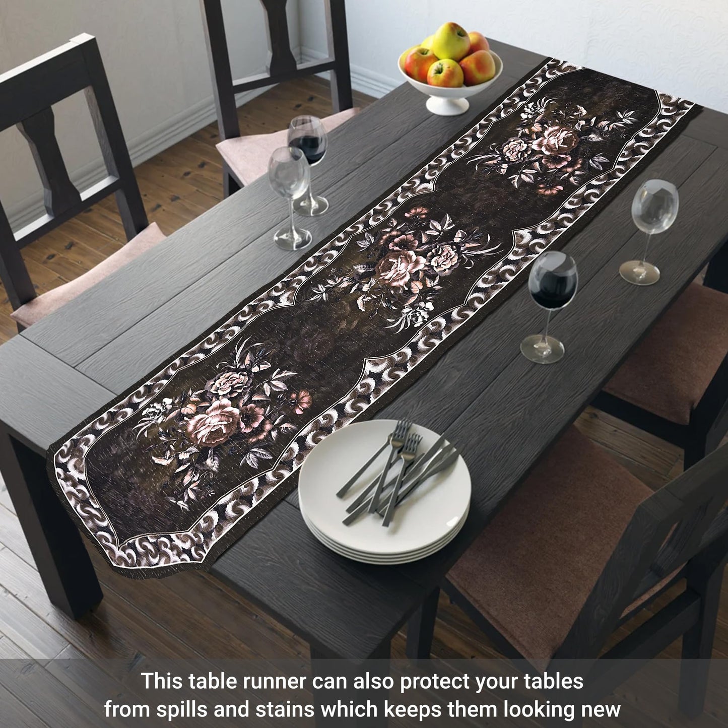 Kuber Industries cotton table runner - everyday use