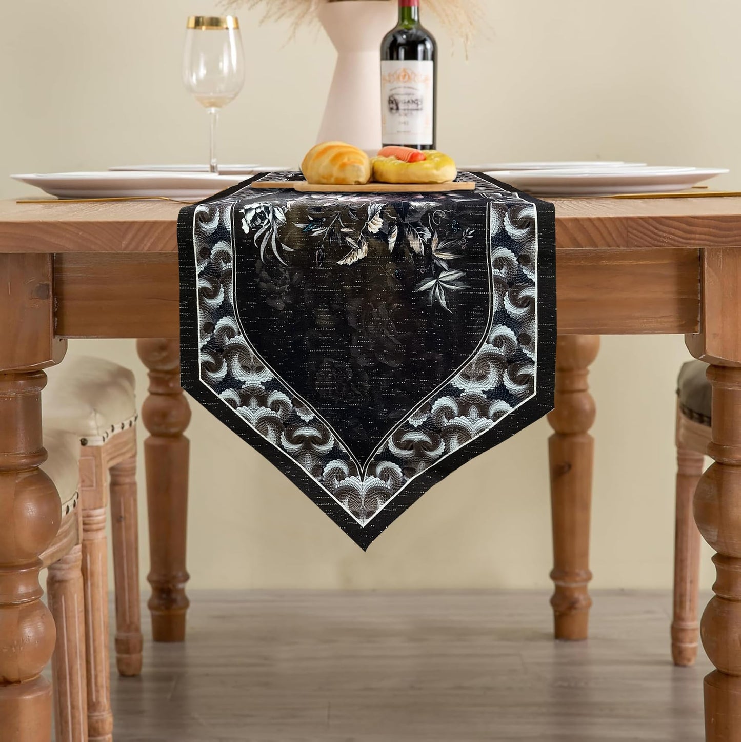 Kuber Industries washable table runner - living room styling