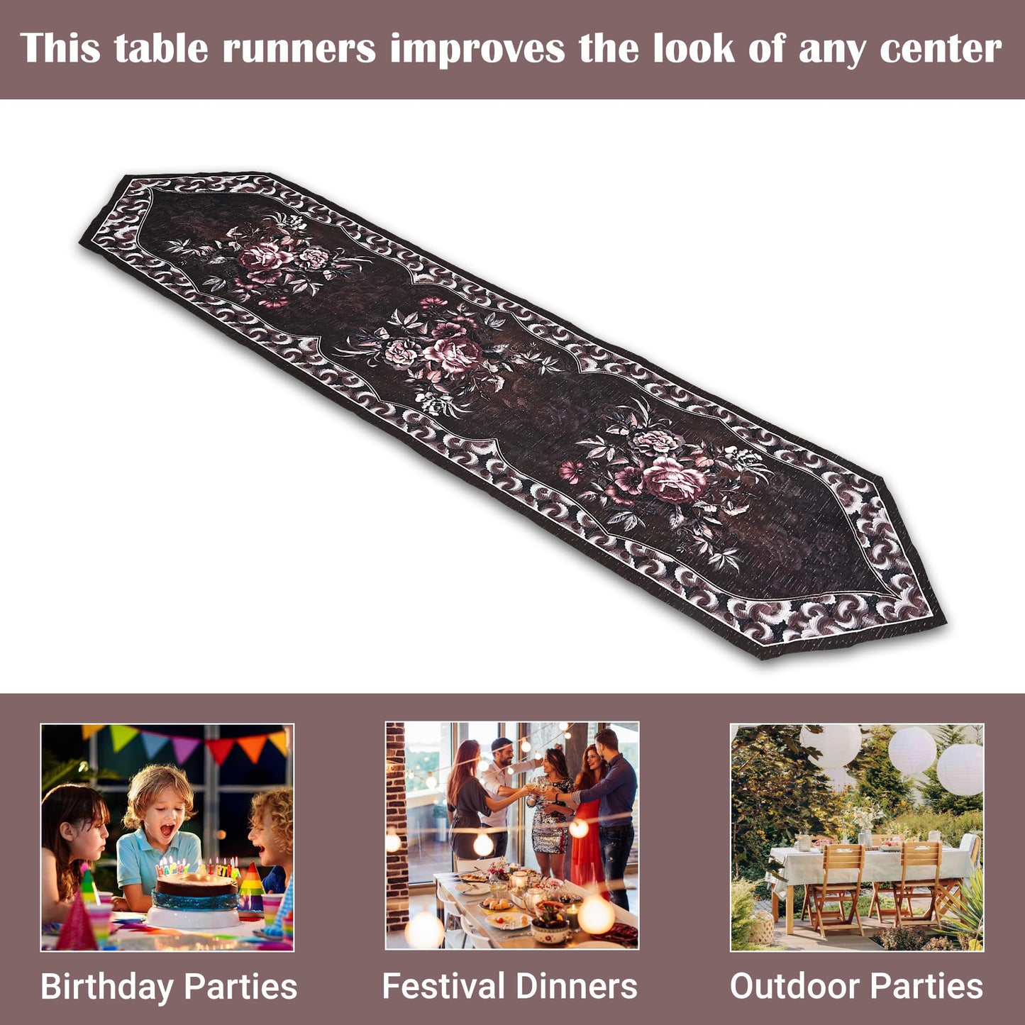 Kuber Industries table runner - dining table decoration