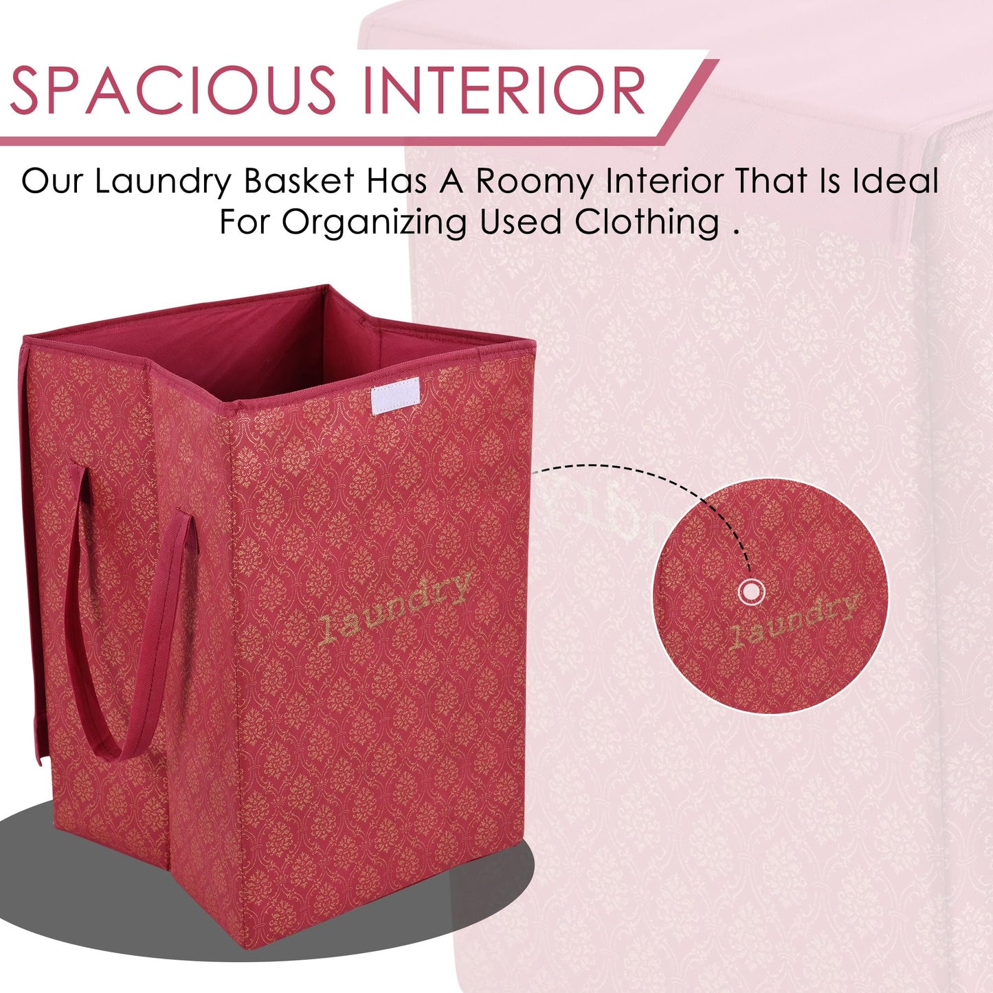 Kuber Industries laundry basket - toy storage solution