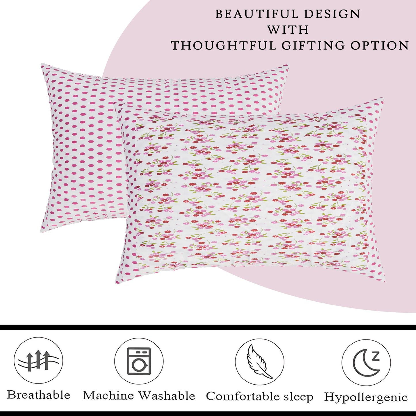 Kuber Industries pillow covers - bedroom decor
