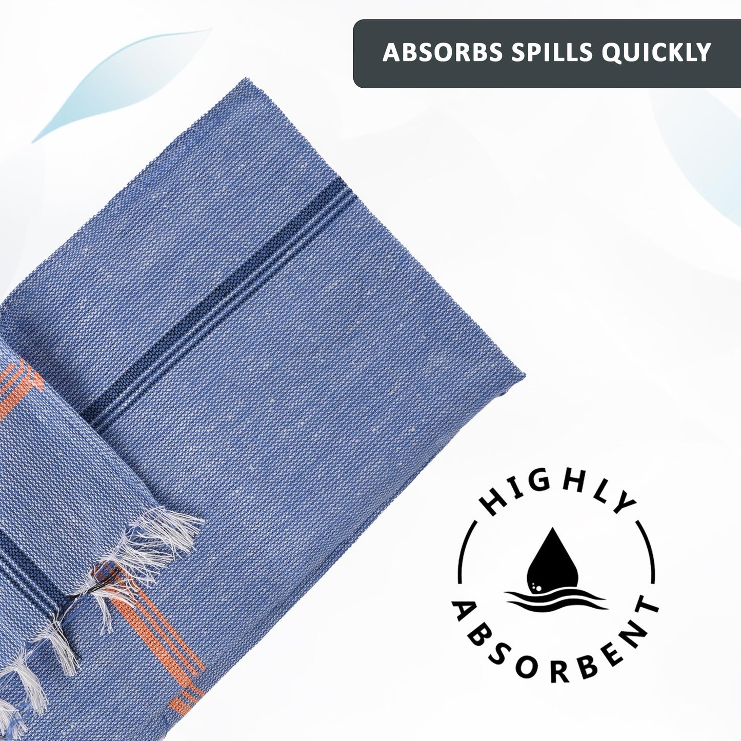Kuber Industries colorful cotton cleaning cloths - durable for home