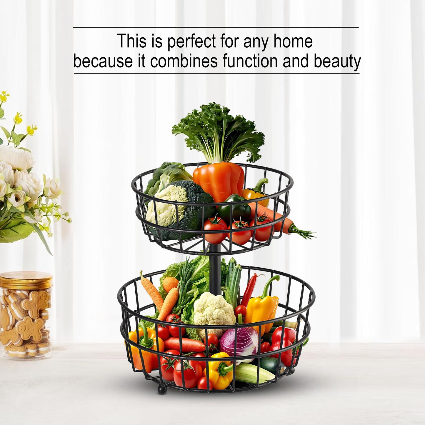 Kuber Industries Metal Organizer - Neat kitchen organization