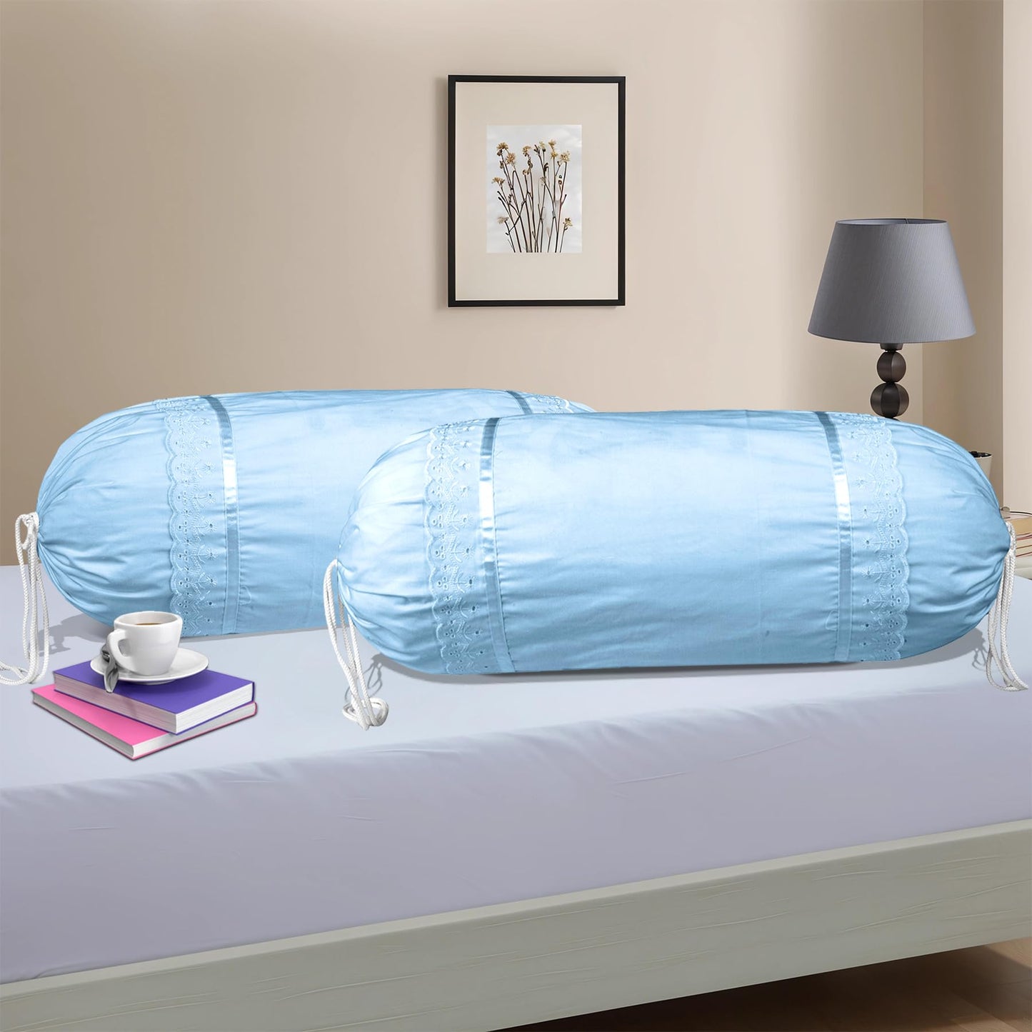Kuber Industries bolster cover - machine washable upkeep