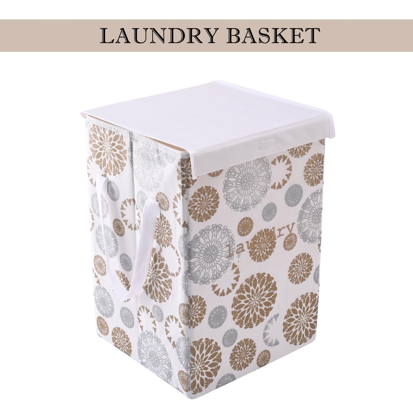 Kuber Industries laundry basket - portable and durable cloth basket