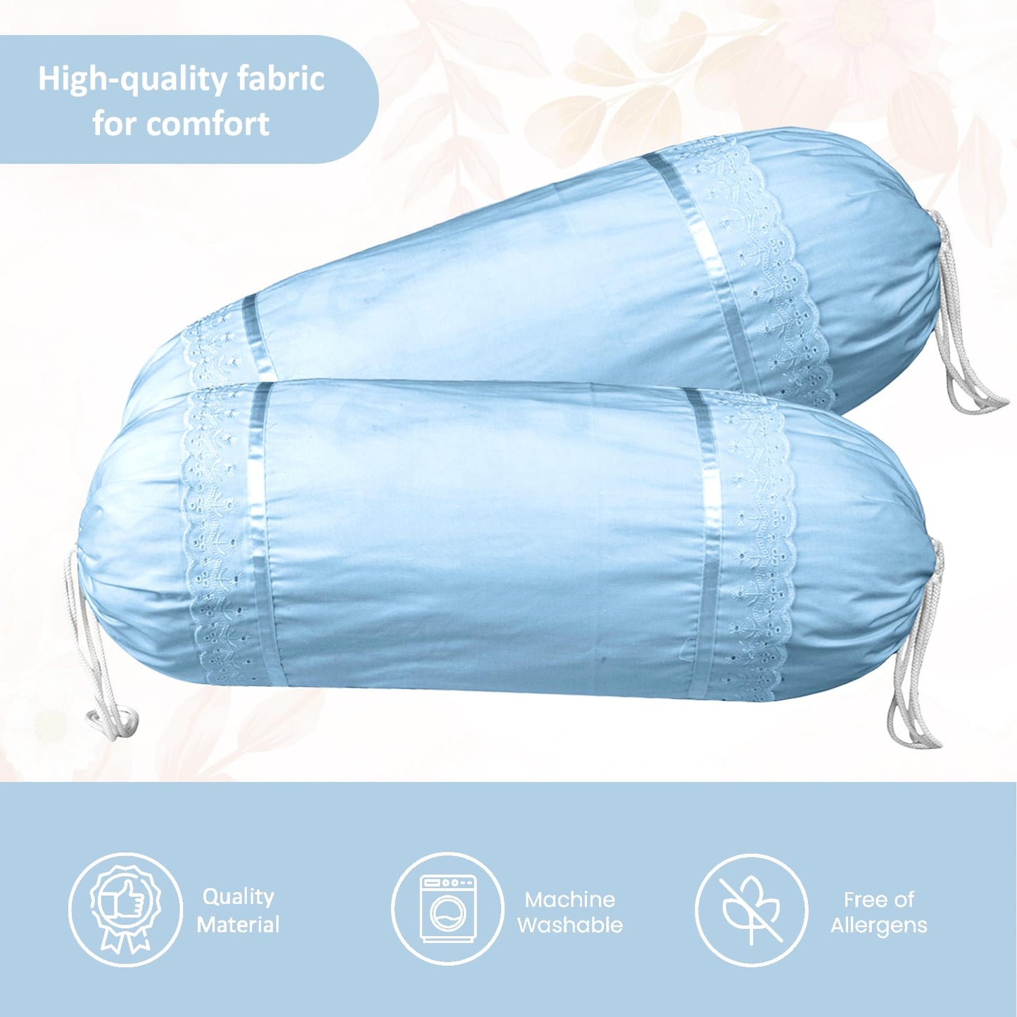 Kuber Industries bolster cover - guest room enhancement
