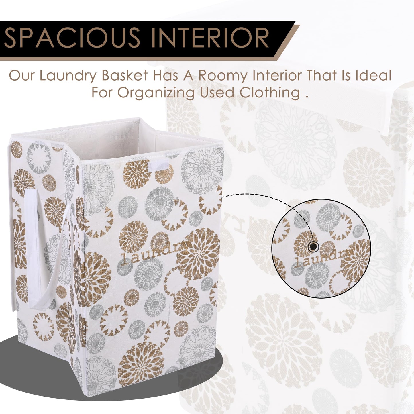 Kuber Industries laundry basket - stylish toy storage