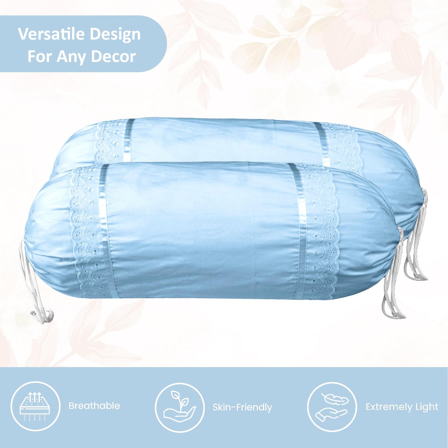 Kuber Industries bolster cover - living room decoration
