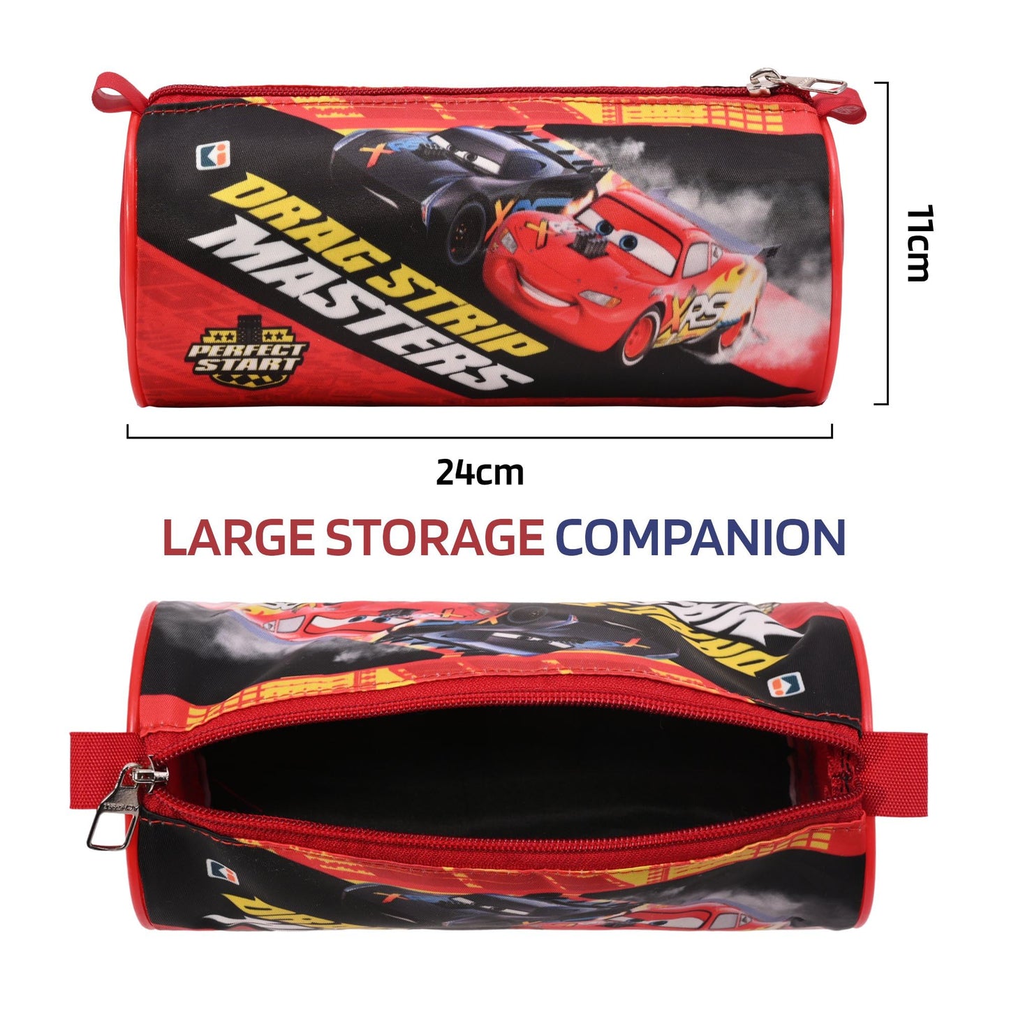 Kuber Industries Disney Car Pencil Pouch - Kids Accessories