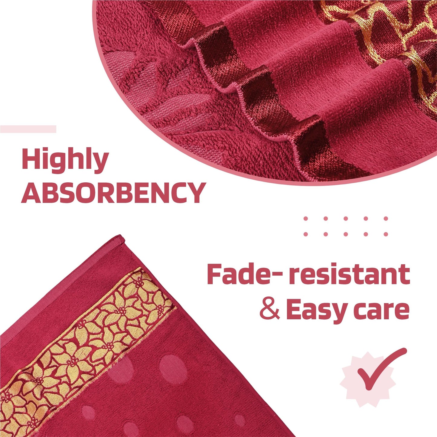 Kuber Industries bath towel - luxurious home use