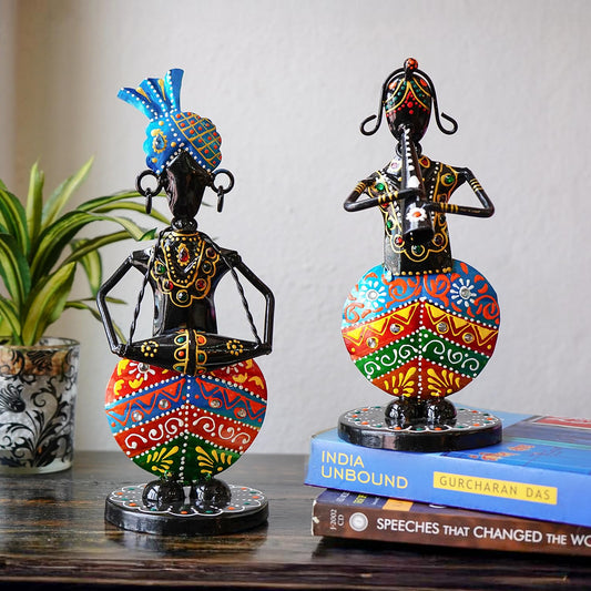 Ekhasa handcrafted musicians figurines - artistic home decor