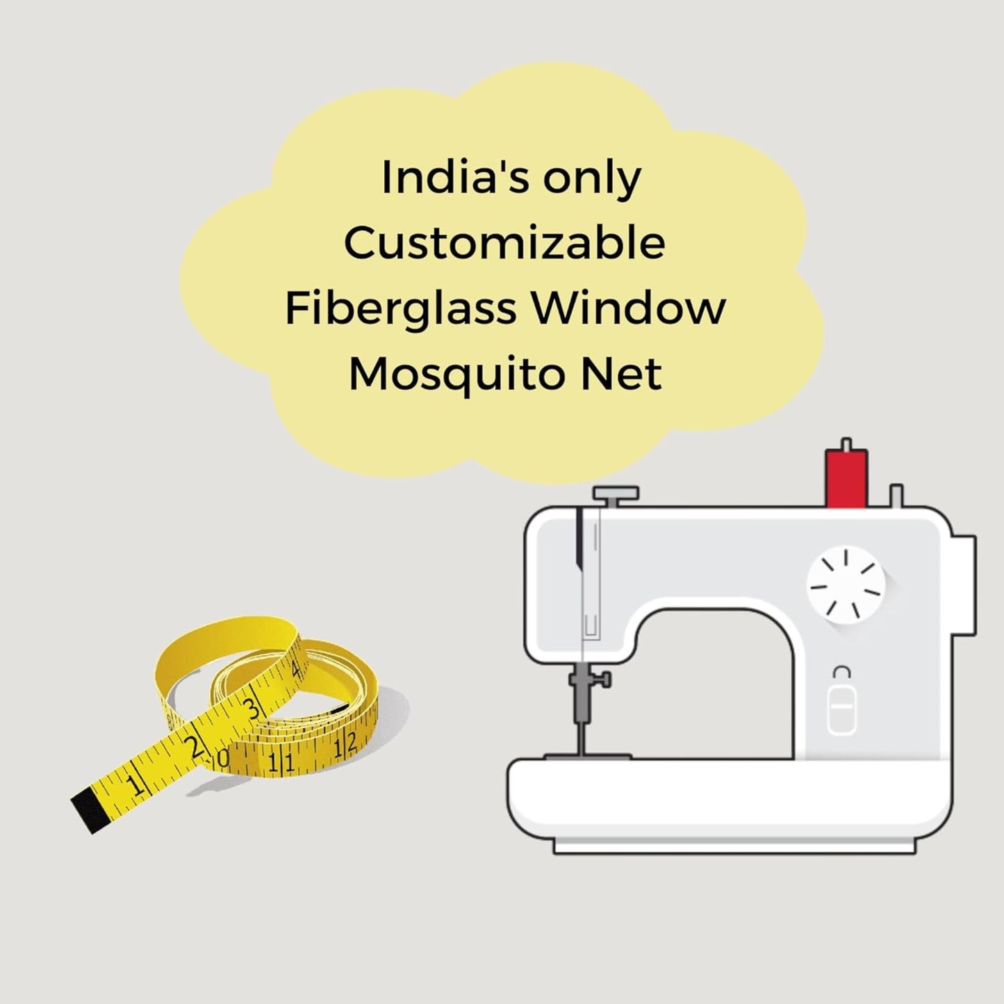 Classic Mosquito Net - Customizable Window Protection