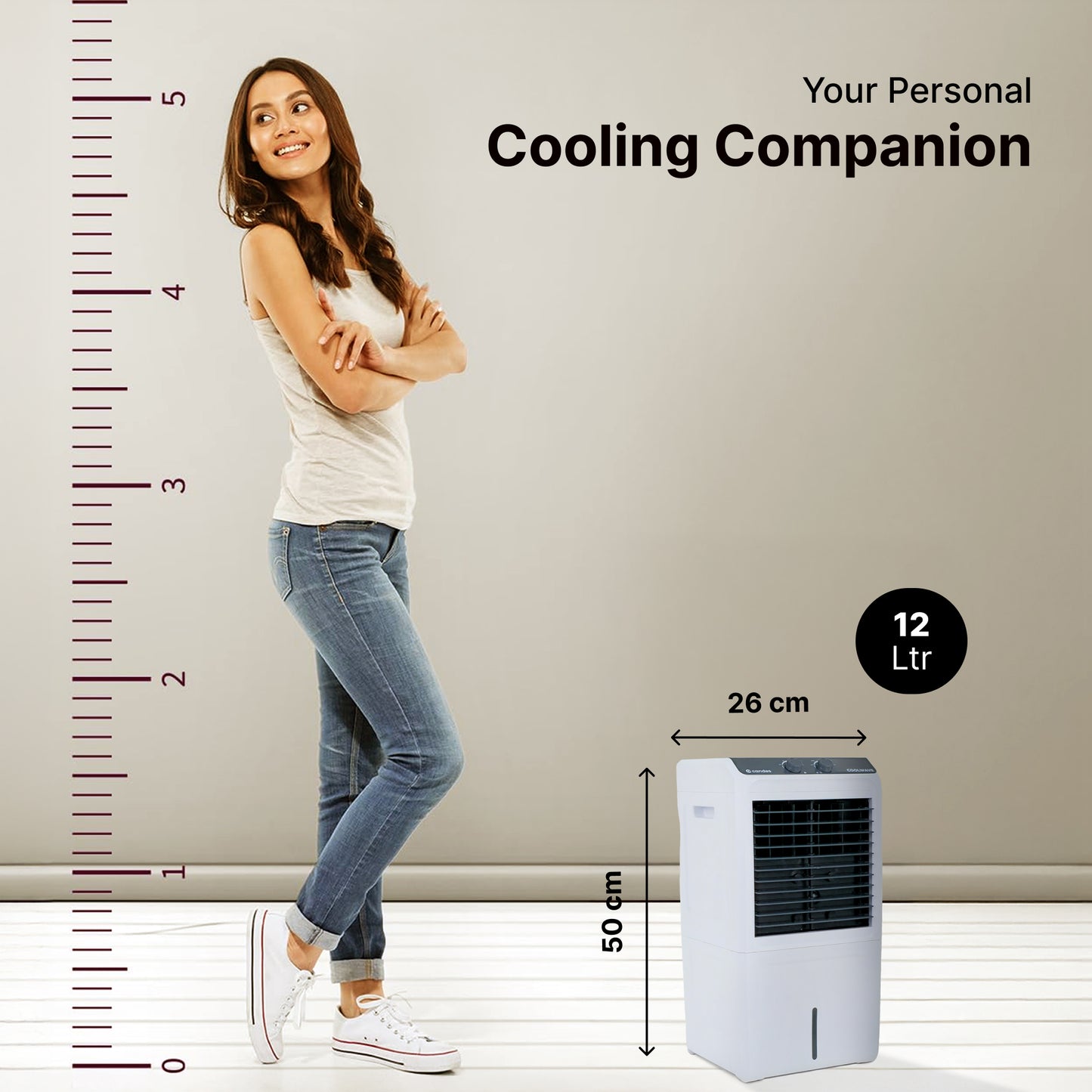 Candes 12L air cooler - office use