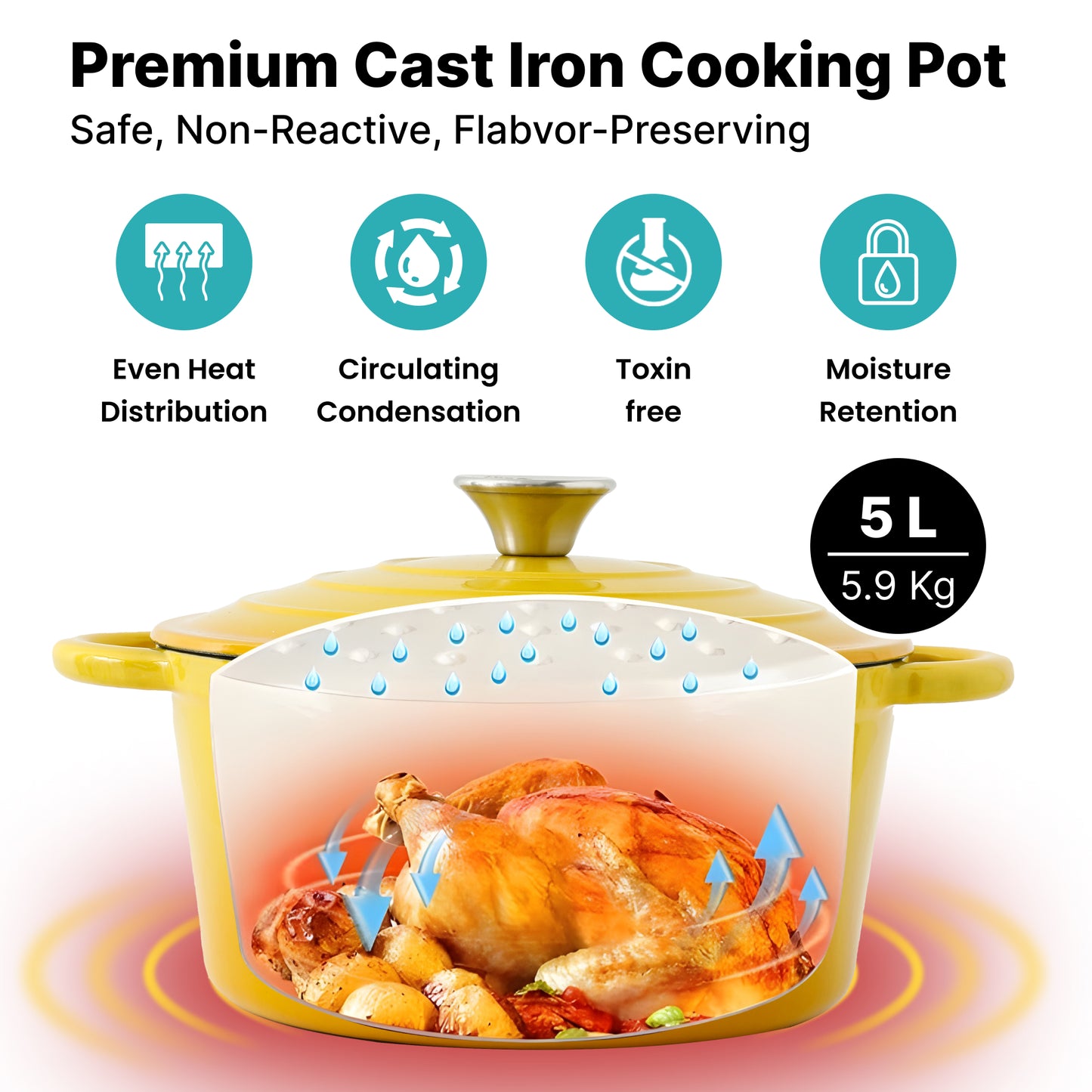 The Better Home Dutch Oven - Slow cooking delicious stews