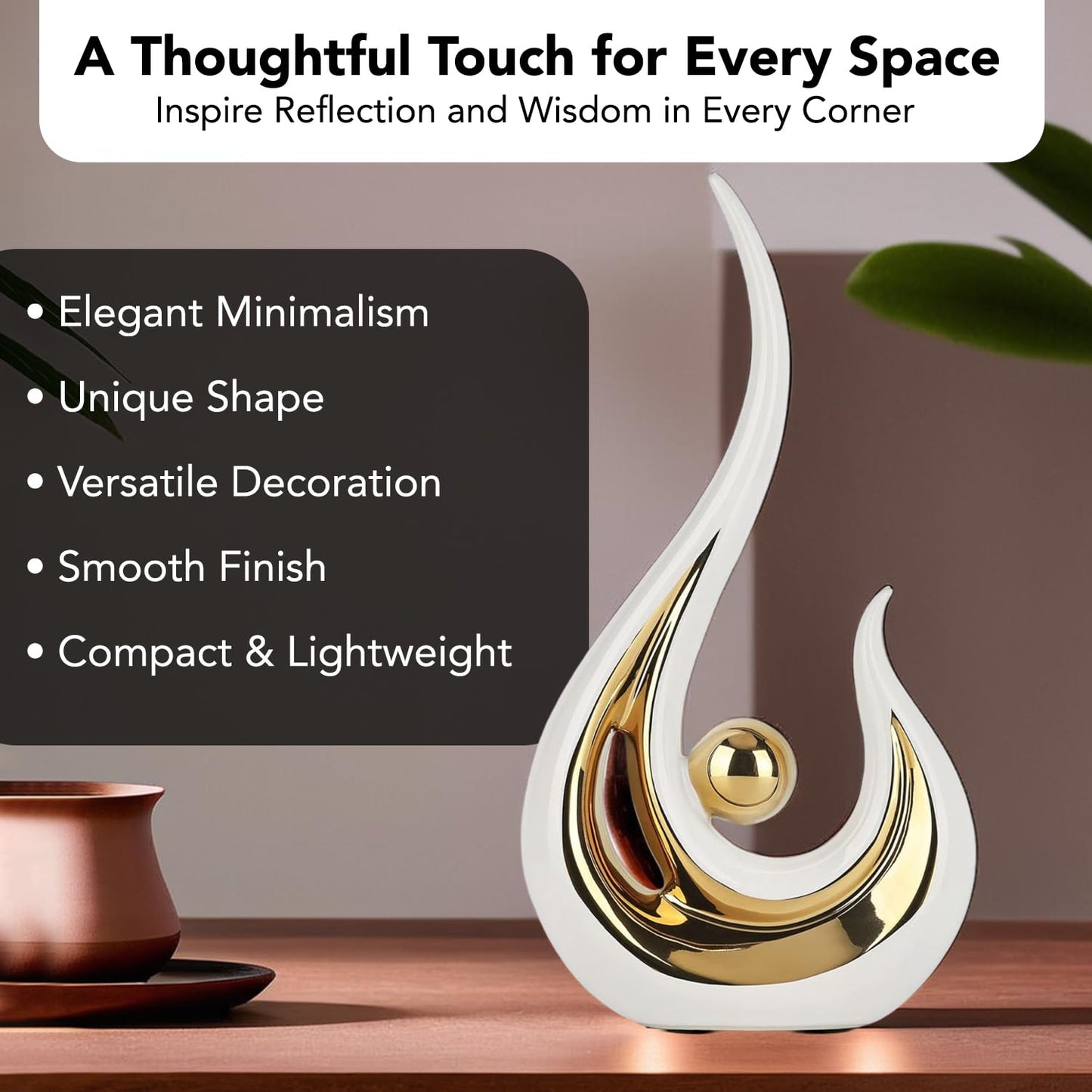 Ekhasa decorative figurine - unique center table centerpiece