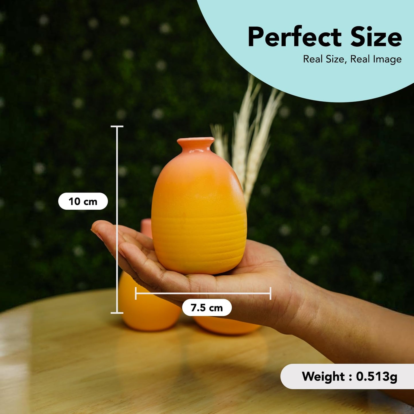 Ekhasa pink ceramic vase - Housewarming gift