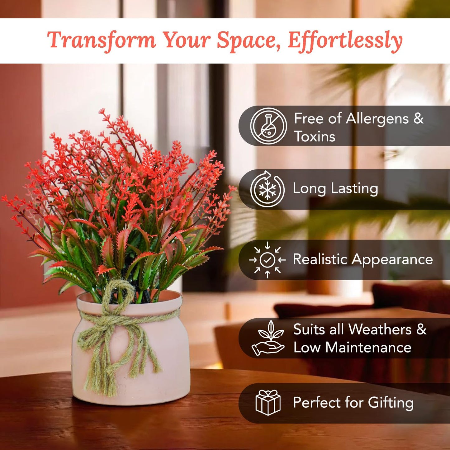 Ekhasa Wild Grass Flower Vase - Birthday gift idea