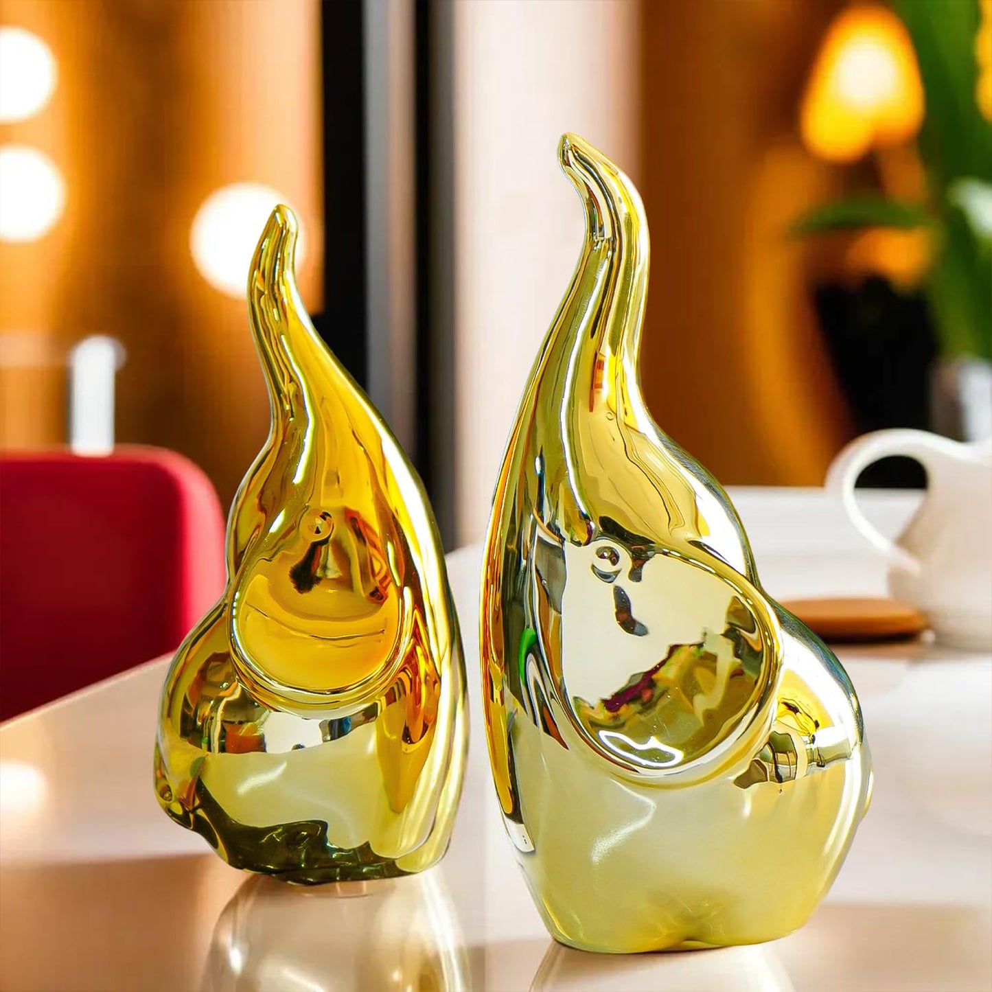 Ekhasa elephant showpiece - living room decoration