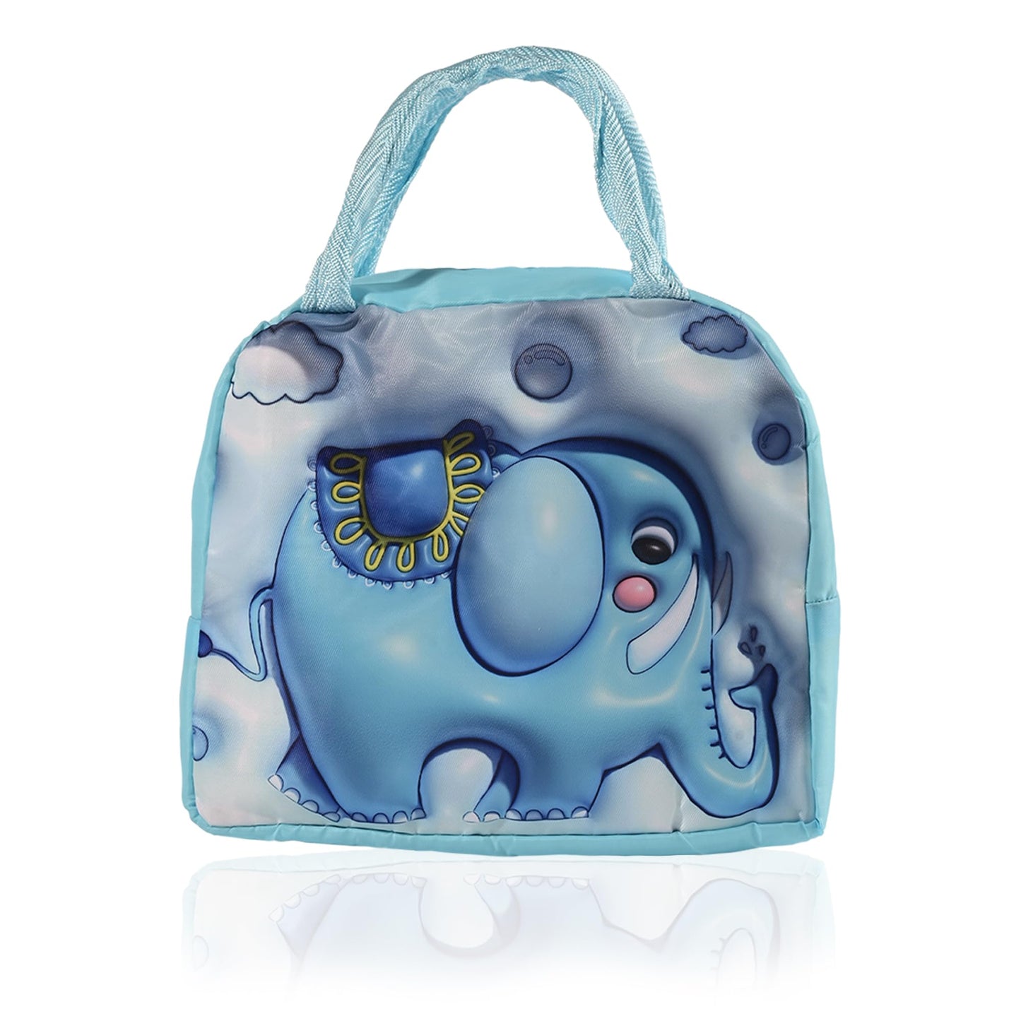 Kuber Insulated Kids Lunch Bag - Fun Tiger Design