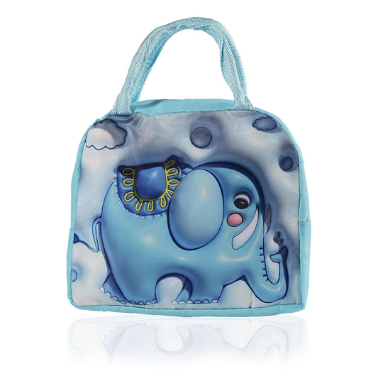 Kuber Insulated Kids Lunch Bag - Fun Tiger Design