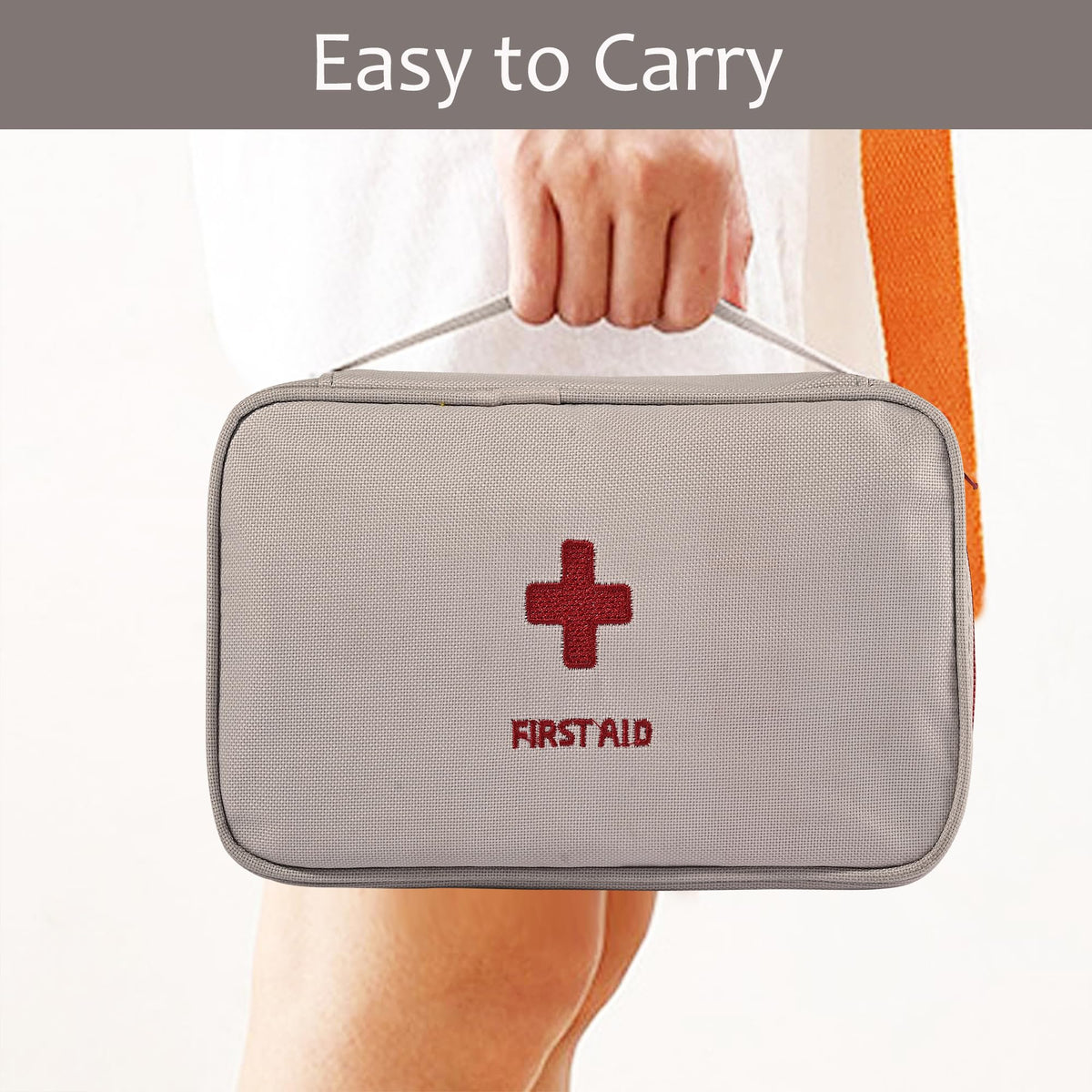 Kuber Industries small medicine pouch - travel essential for first aid