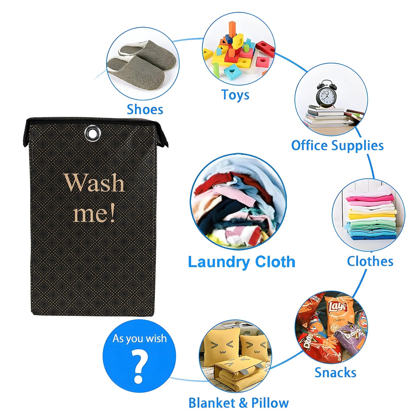 Kuber Industries felt basket - ideal for laundry storage