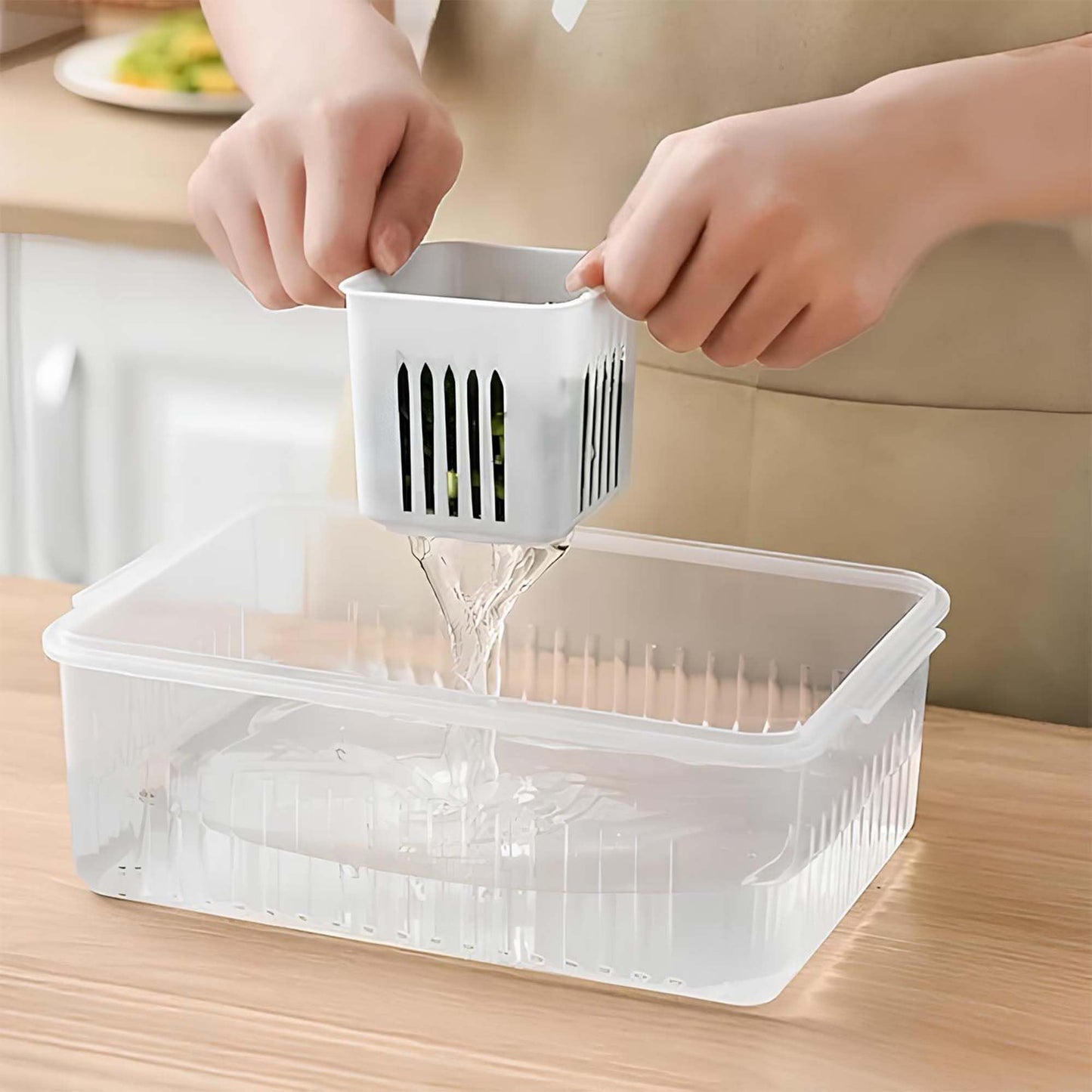Kuber Heart Home Storage Box - Keep your fridge organized