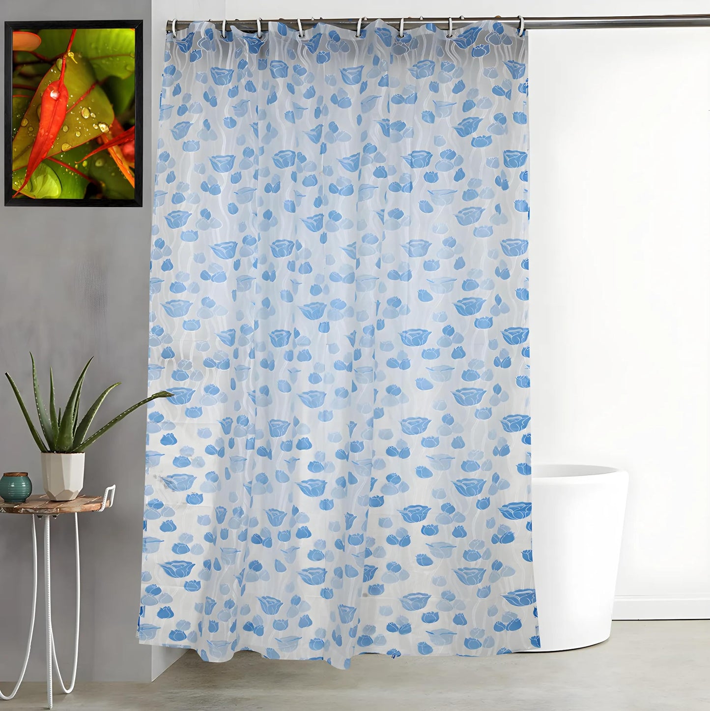Heart Home shower curtain - Bathroom decoration