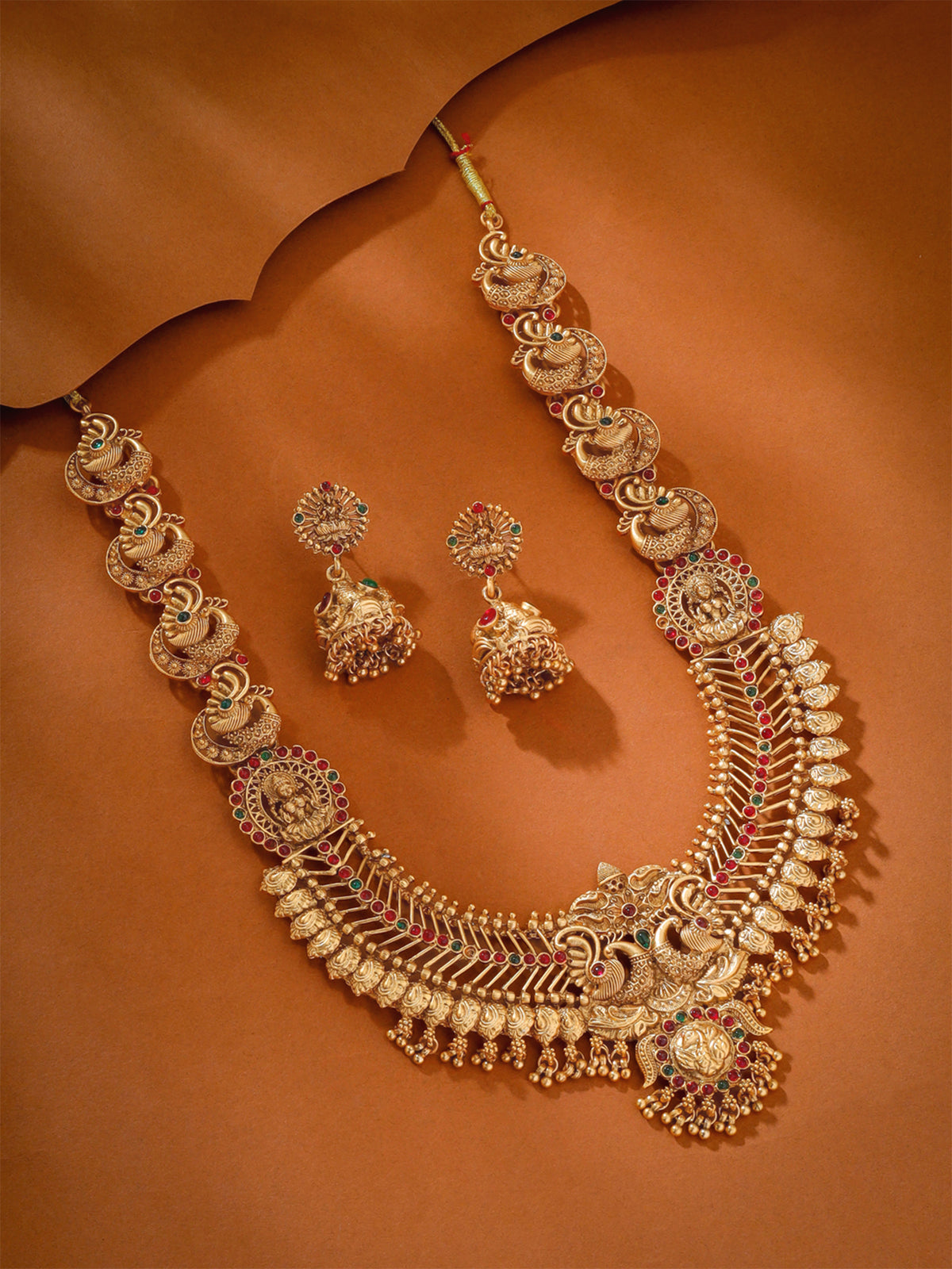 Yellow Chimes elegant earrings - ethnic wear