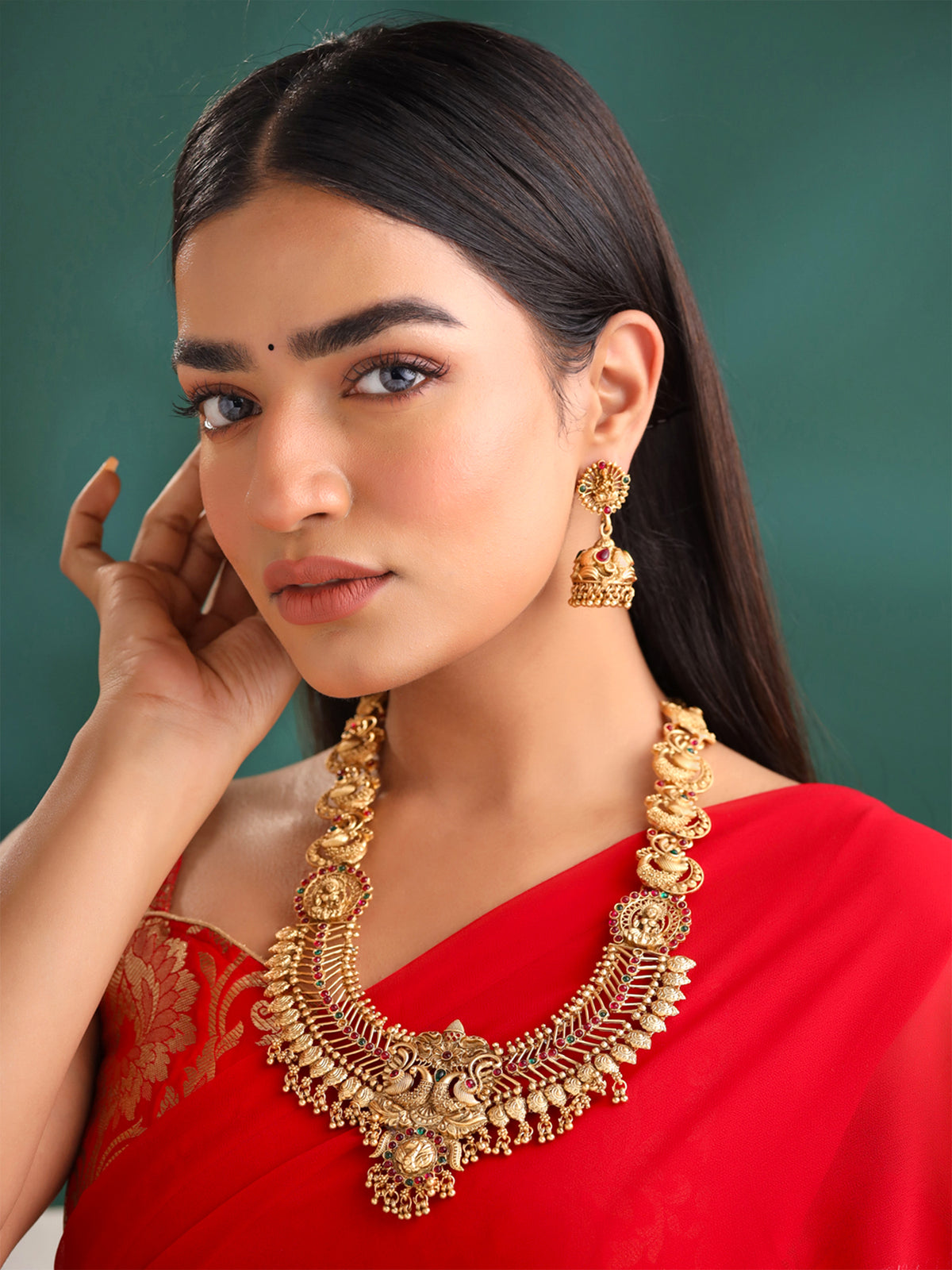 Yellow Chimes necklace set - festival celebration