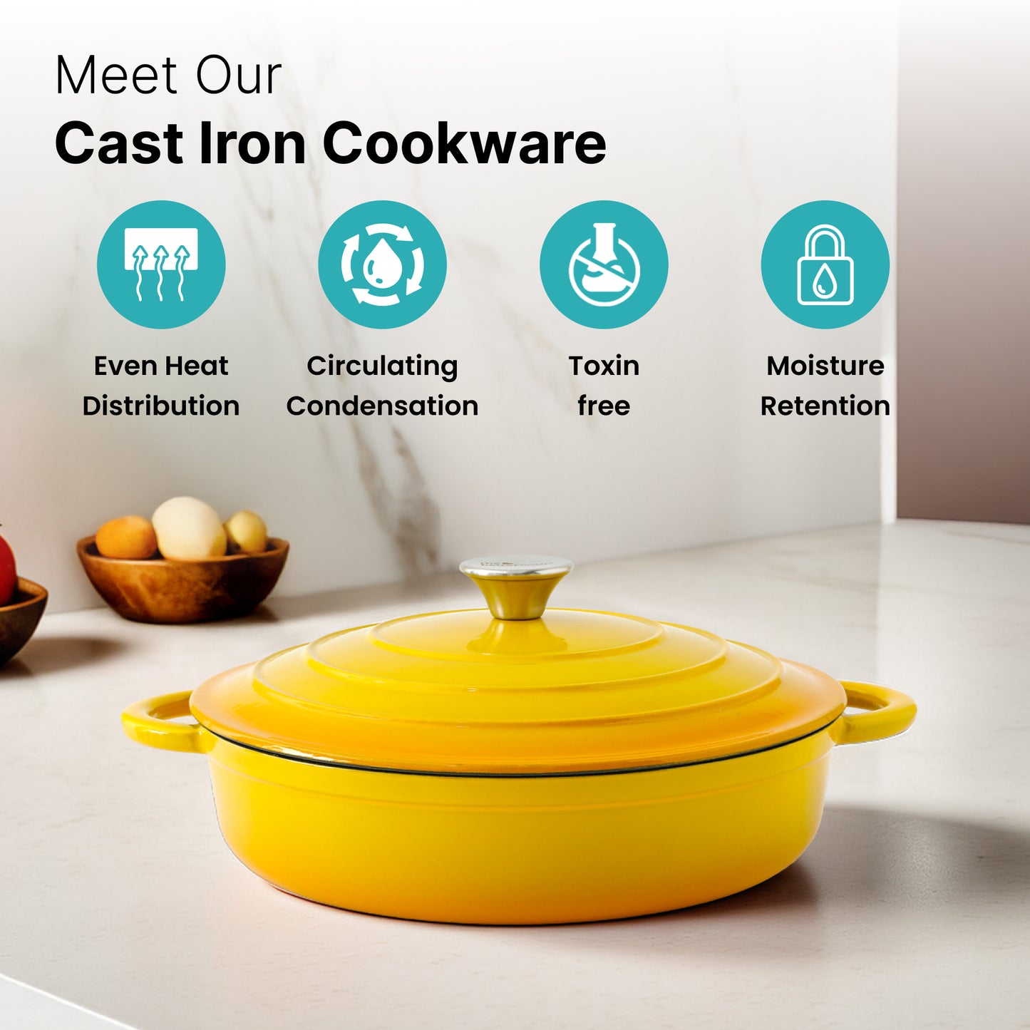 Merhaki Dutch Oven - Stylish and functional kitchen accessory