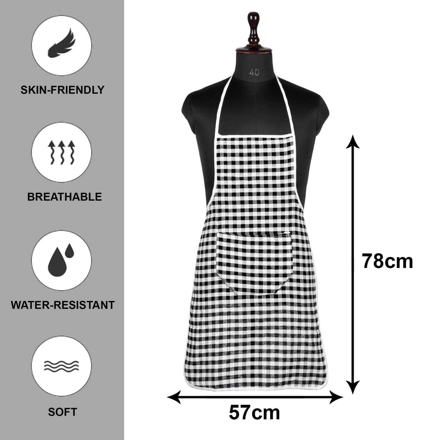 Kuber Industries Chef Apron - Cooking Class Attire