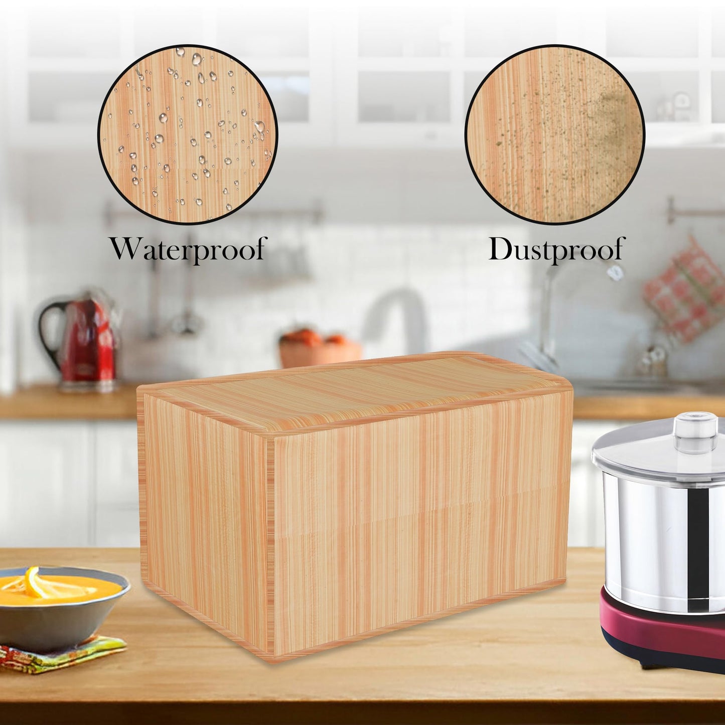 Golden Grinder Cover - easy storage solution for your kitchen