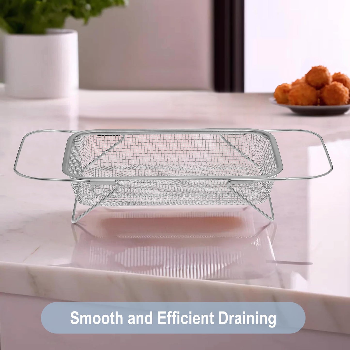 Kuber Industries 2-in-One Basket - Organized Kitchen