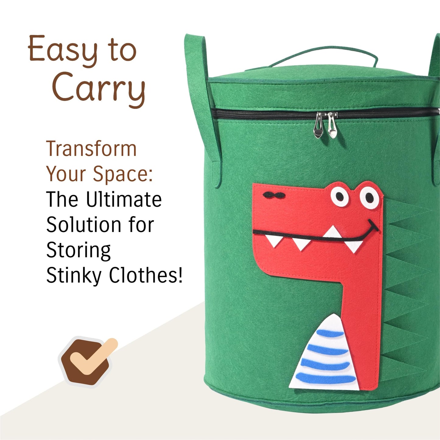 Kuber Homestic laundry basket - perfect for dirty clothes