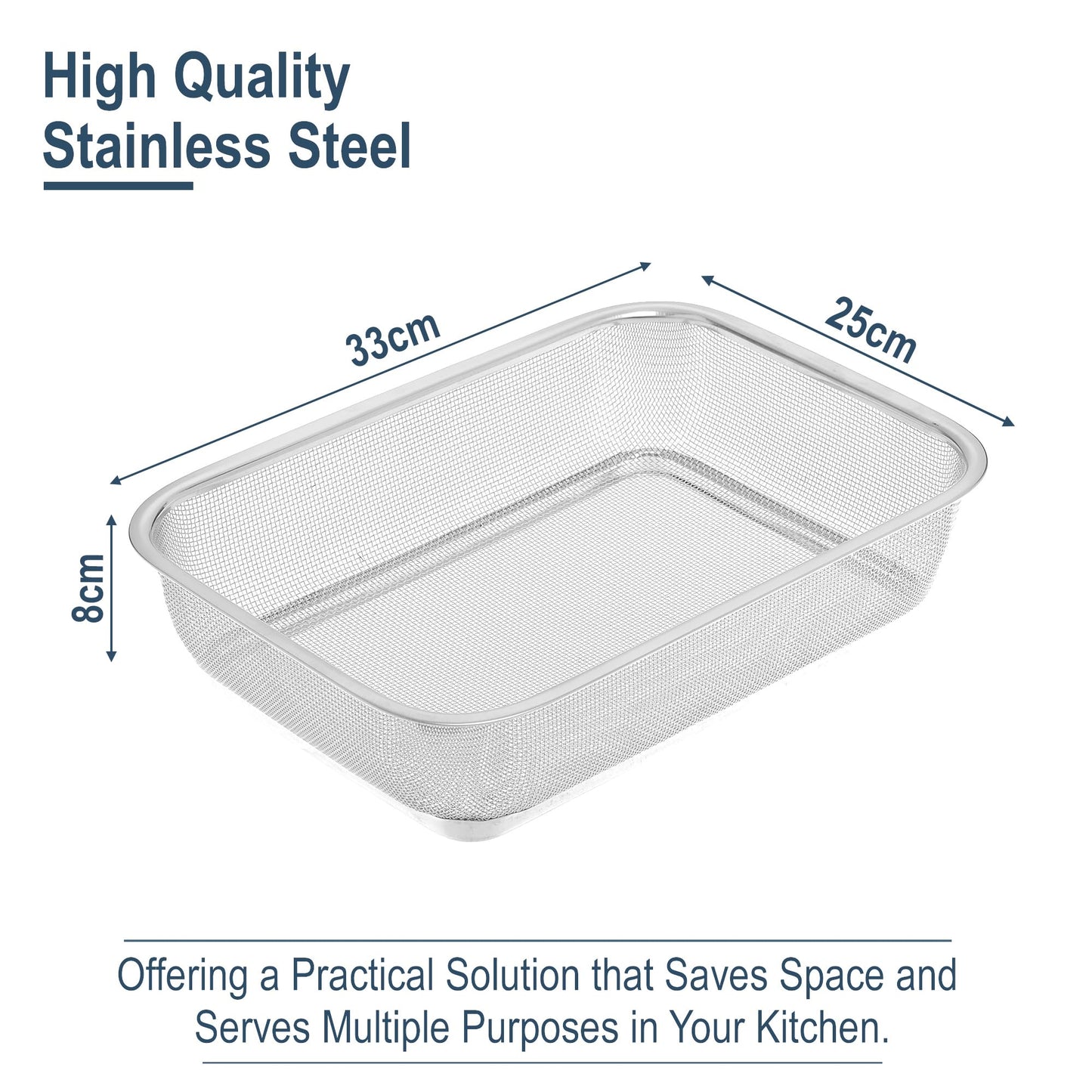 Kuber Industries silver fruit basket - stylish kitchen decor