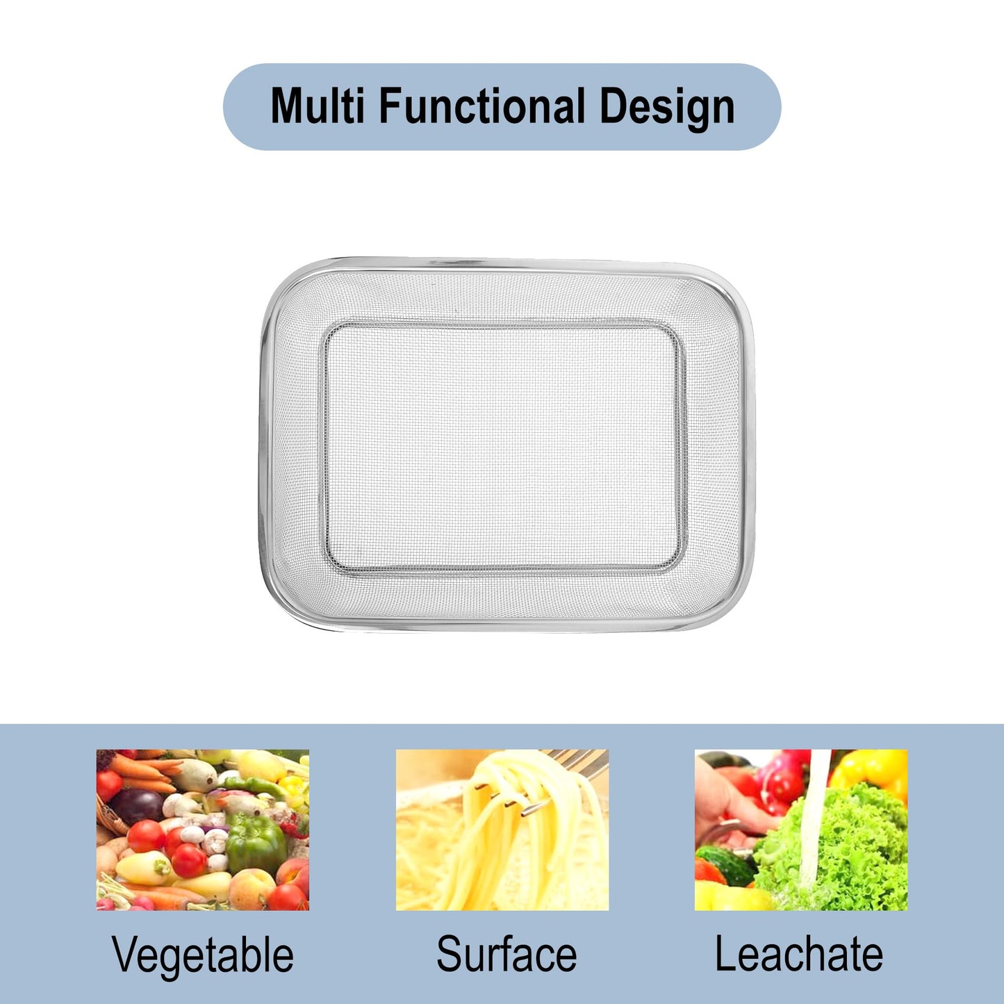 Kuber Industries silver fruit basket - kitchen organization