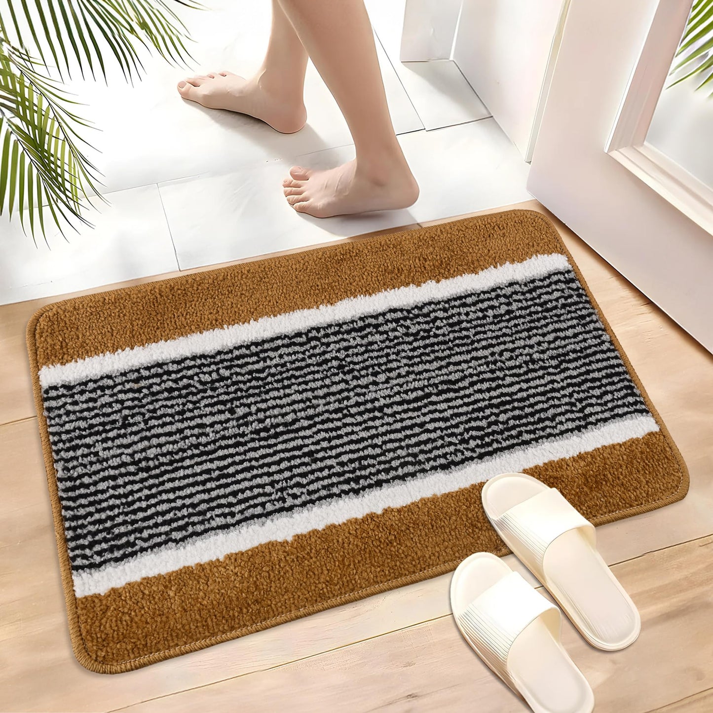 Kuber Industries Bathroom Door Mat - Ideal for wet areas