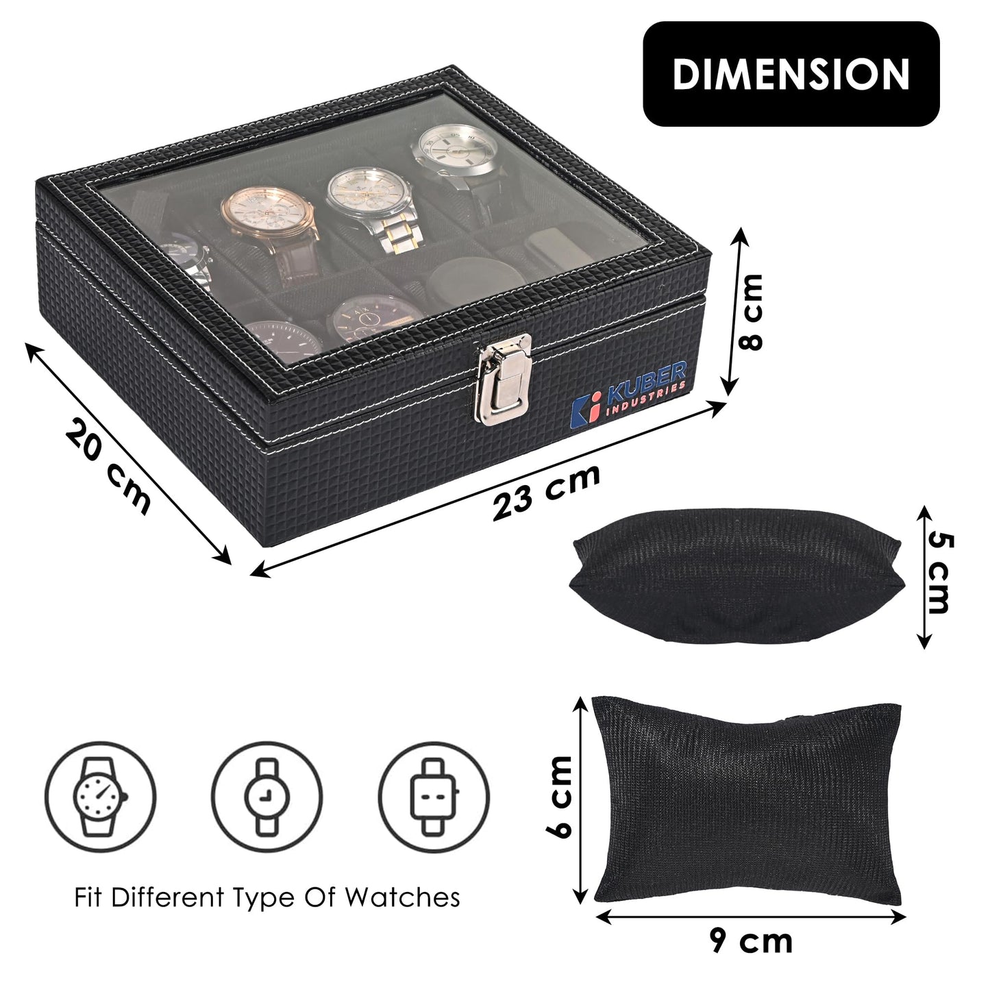 Homestic jewellery storage - Ideal for watches and accessories