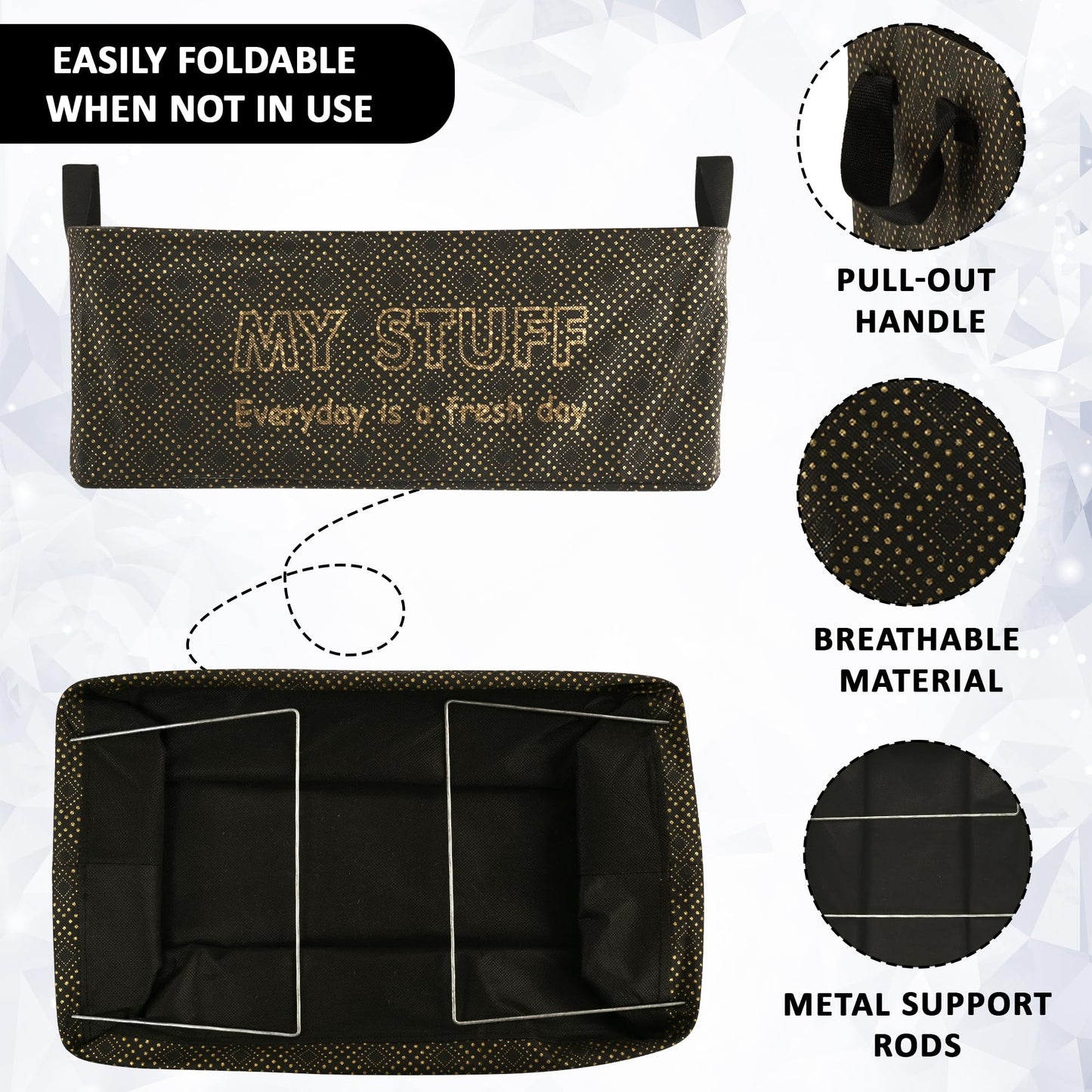 Kuber Non-Woven Storage Box - Great for toy storage