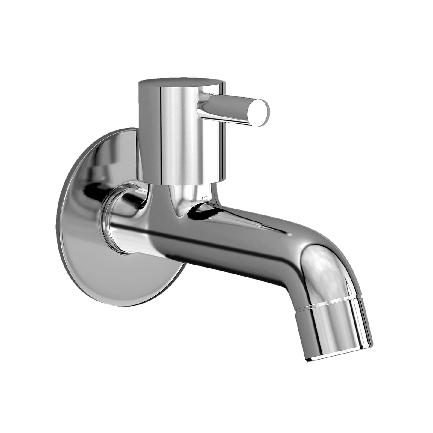 Plantex long body bib tap - space-saving design