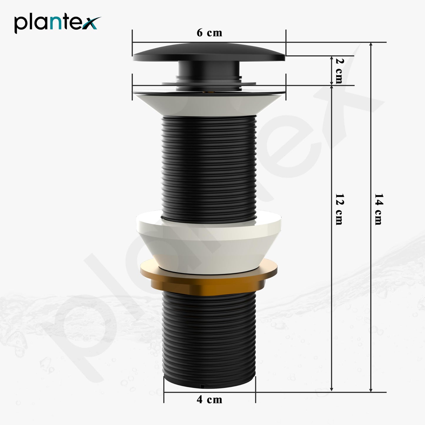 Plantex waste coupling - Modern bathroom accessory