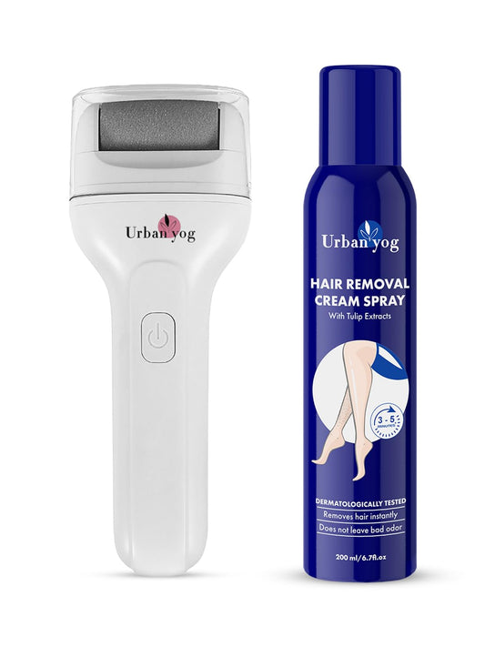 Urban Yog hair removal spray - gentle on sensitive skin