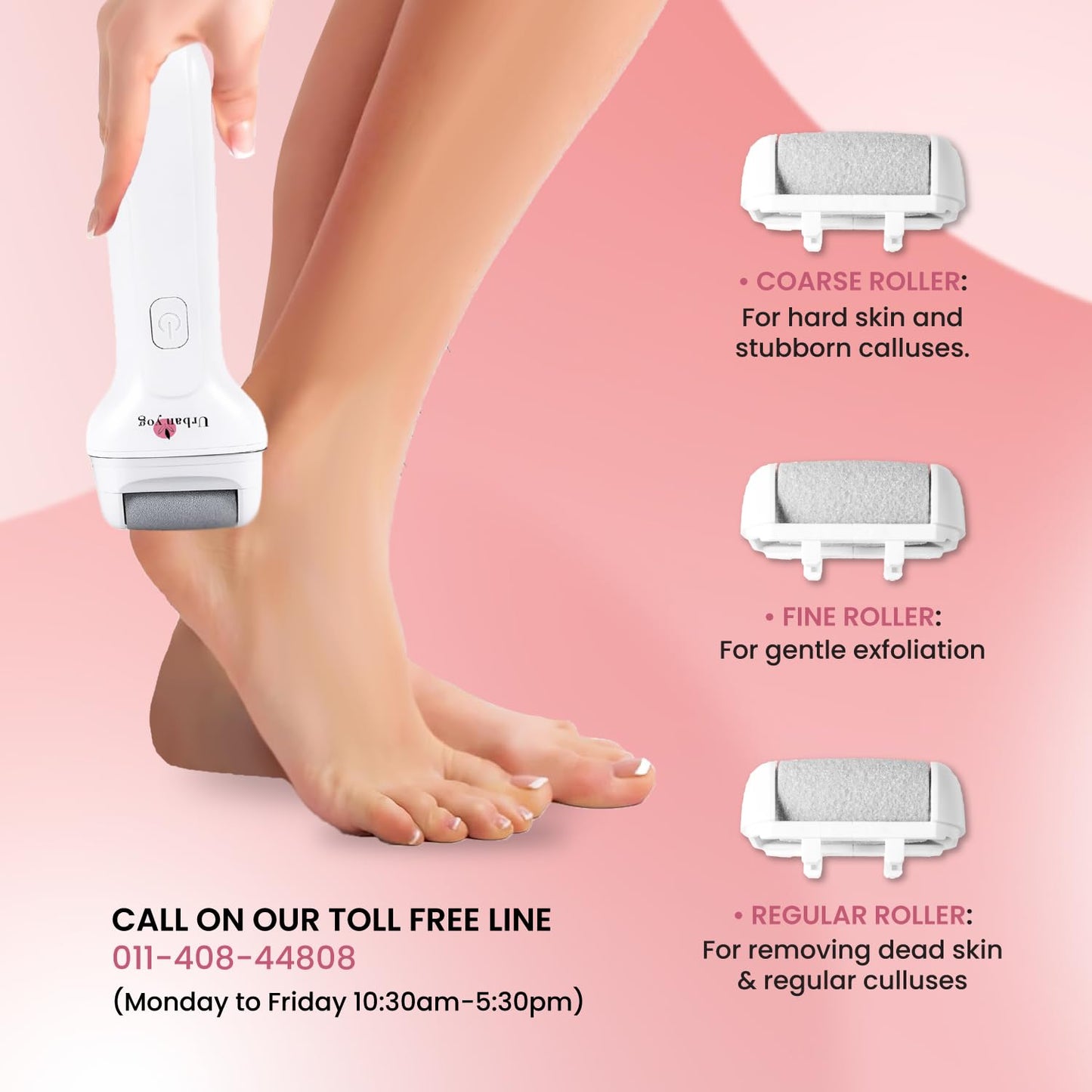 Urban Yog callus remover - perfect for spa visits
