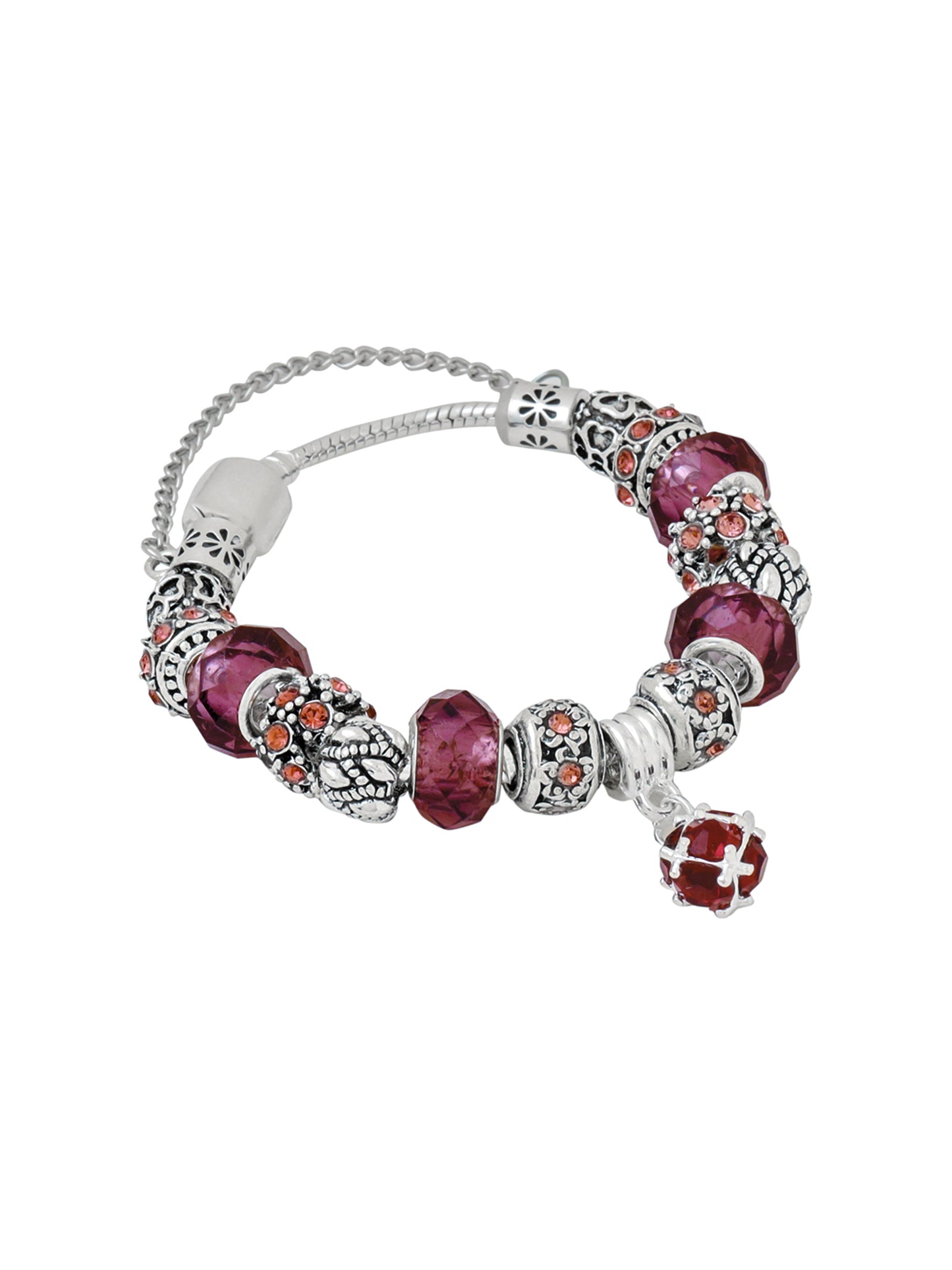 Yellow Chimes rhodium plated bracelet - beautiful piece of jewelry