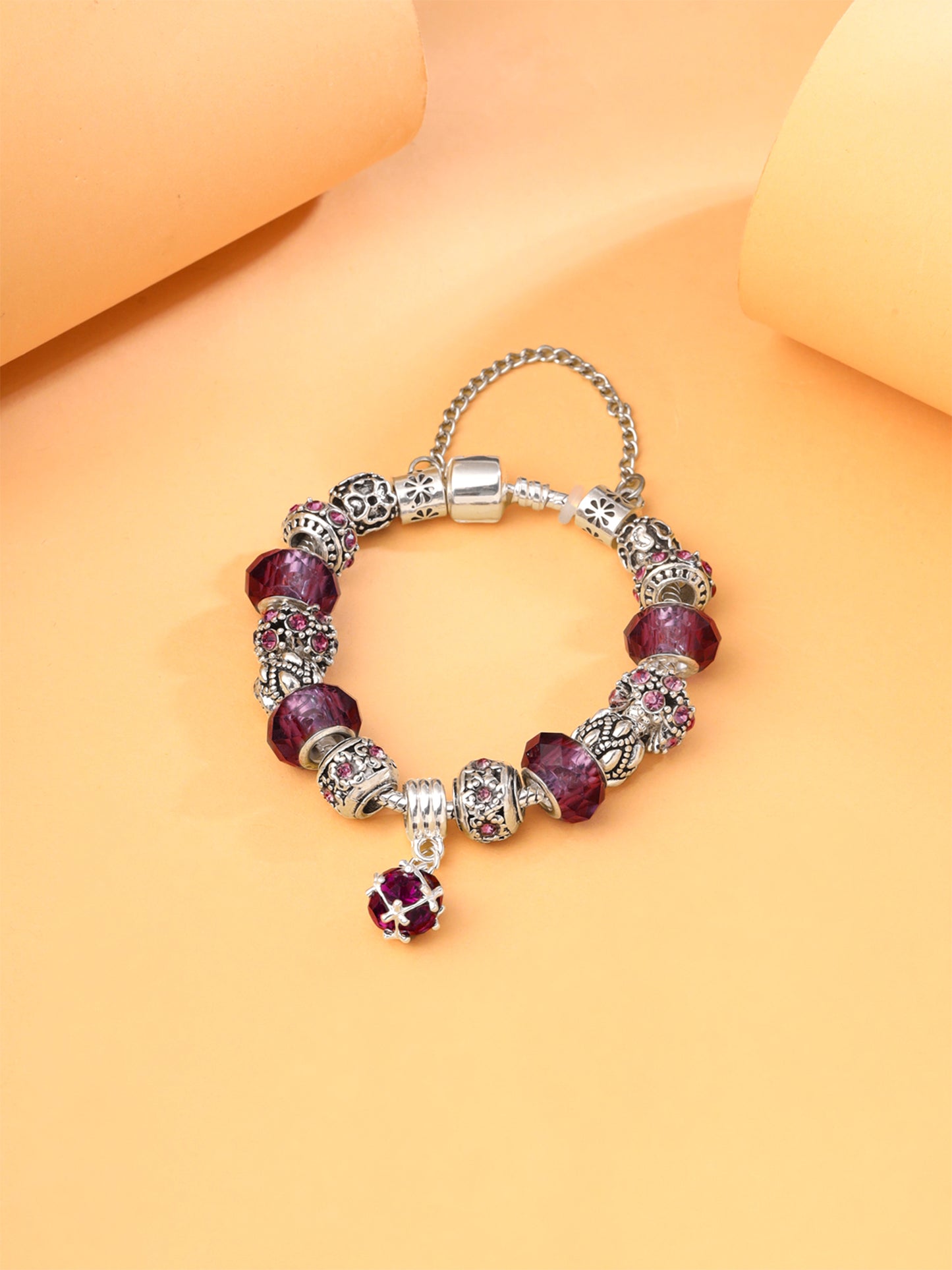 Yellow Chimes crystal bracelet - unique birthday present